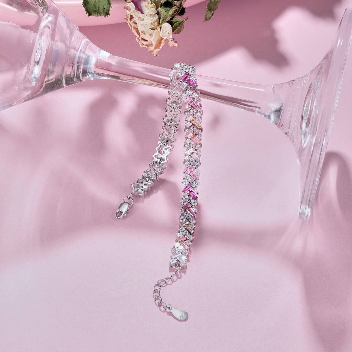 [Love Aura]Dazzling Unique Multi Shape Daily Bracelet