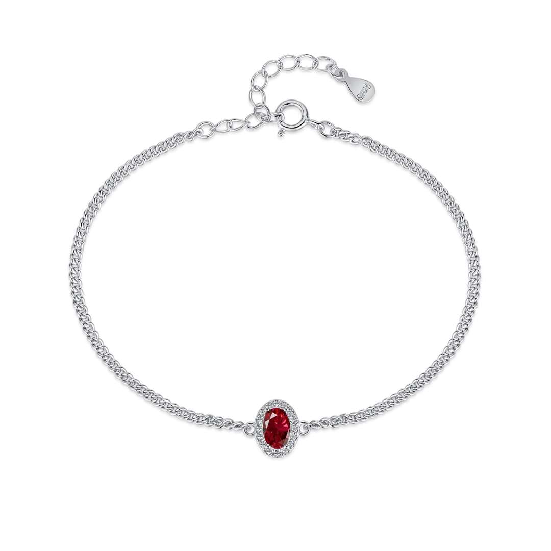 [Love Aura]Exquisite Oval Shape Bracelet