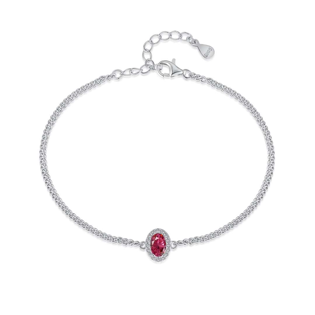 [Love Aura]Exquisite Oval Shape Bracelet
