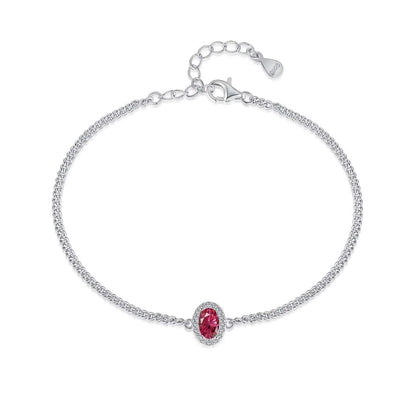 [Love Aura]Exquisite Oval Shape Bracelet