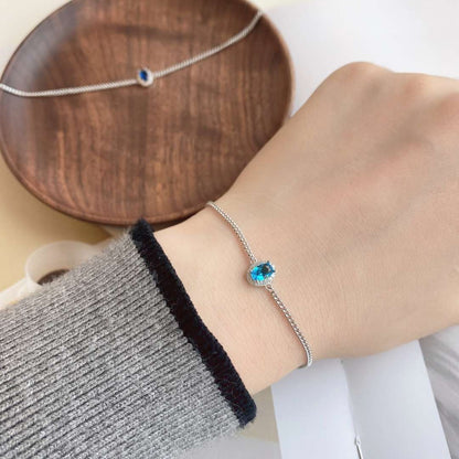 [Love Aura]Exquisite Oval Shape Bracelet