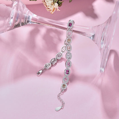 [Love Aura]Exquisite Ornate Emerald Cut Daily Bracelet