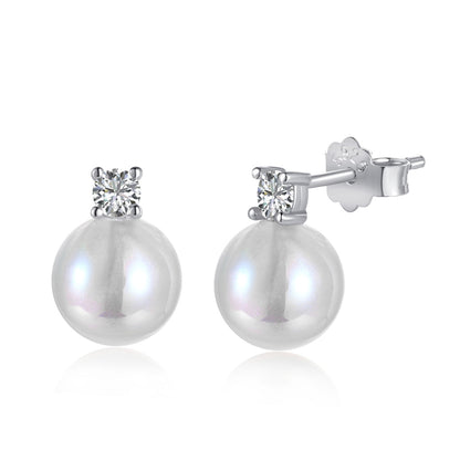 [Love Aura]Symphony Mermaid Pearl Earrings