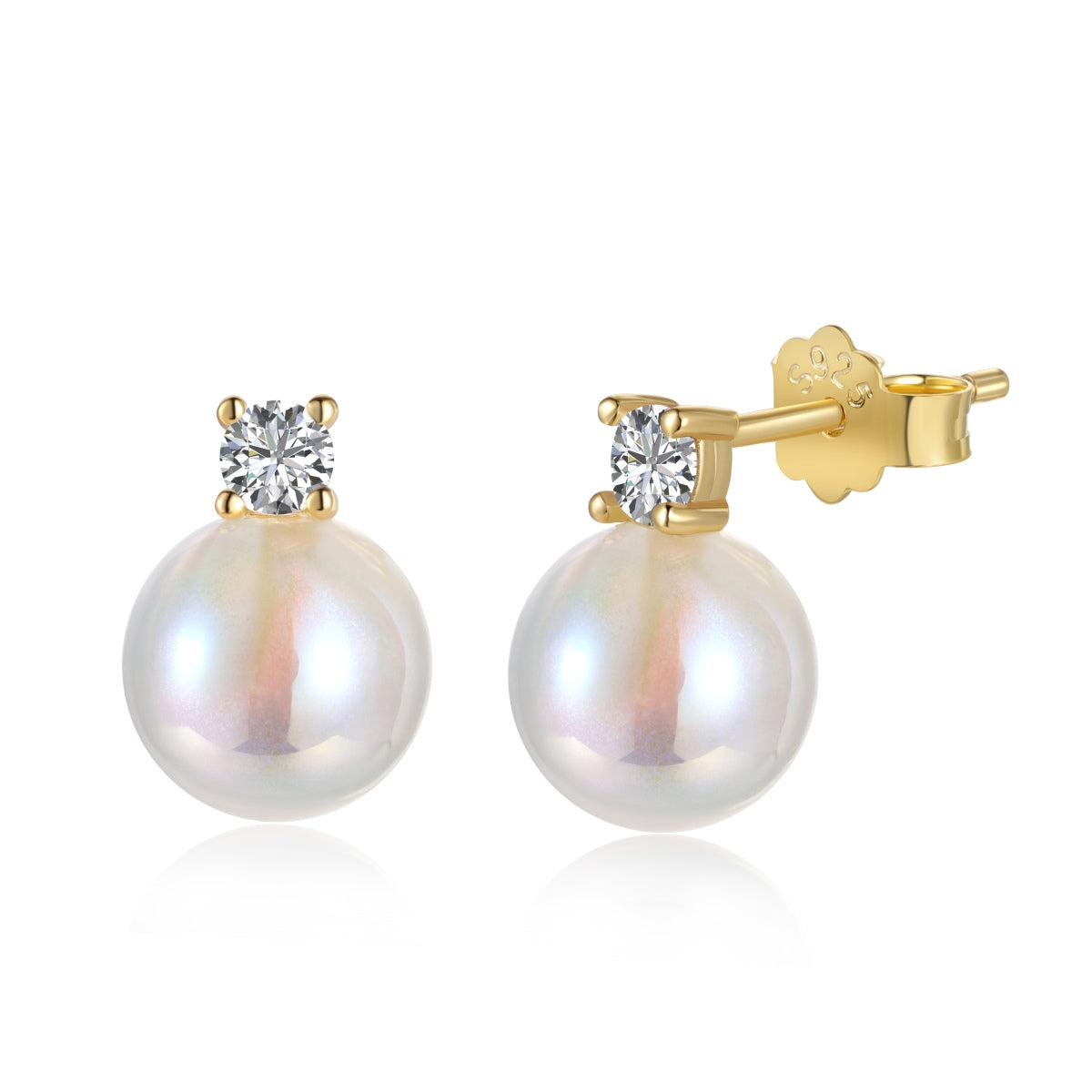 [Love Aura]Symphony Mermaid Pearl Earrings