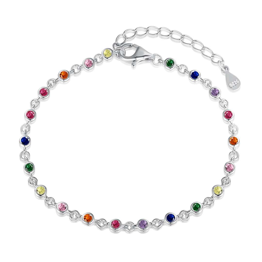 [Love Aura]Colorful Bead Array Bracelet