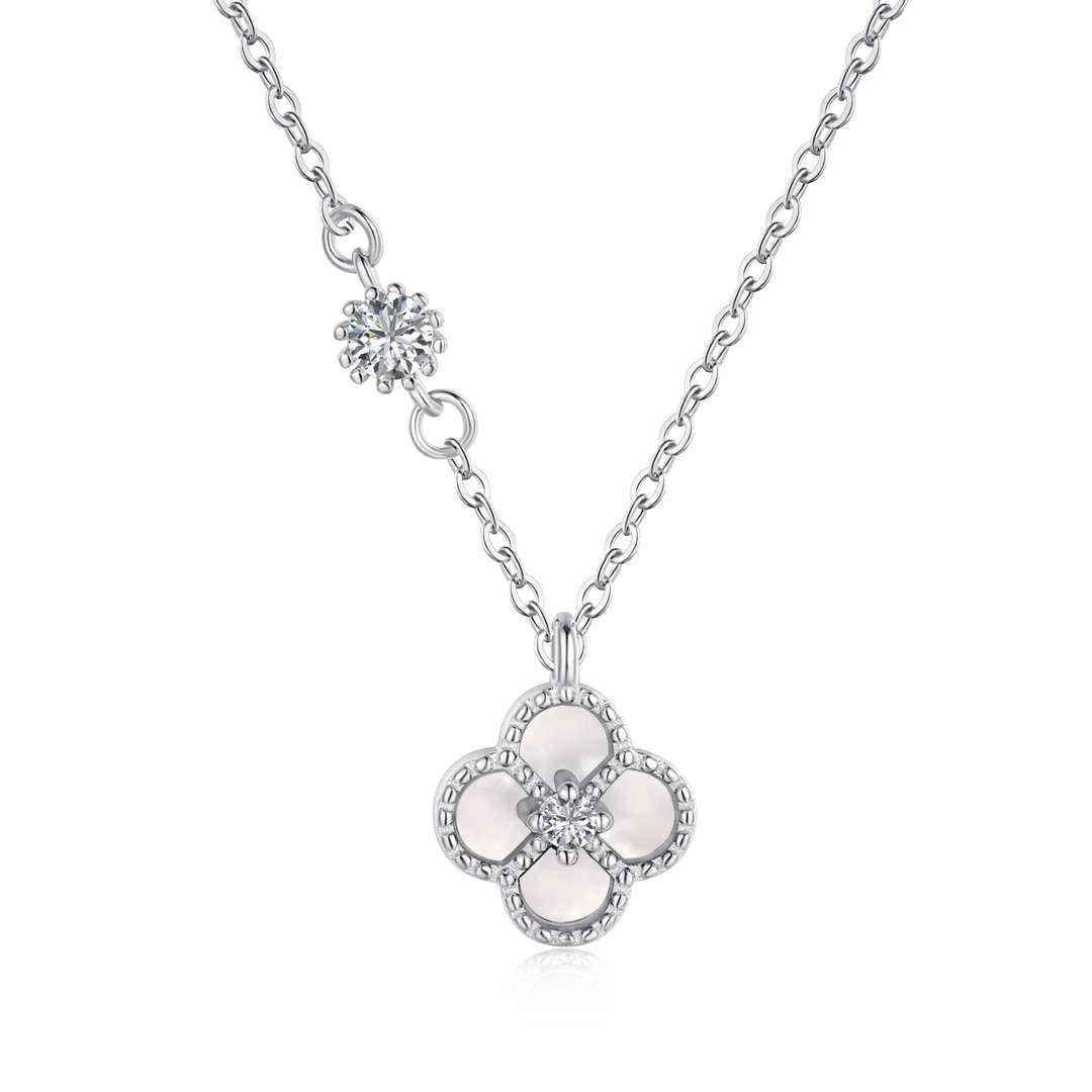 [Love Aura]Delicate Flower Shape Necklace