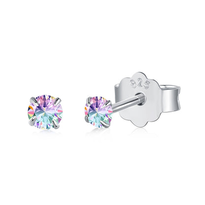 [Love Aura]Delicate Solitaire Earrings