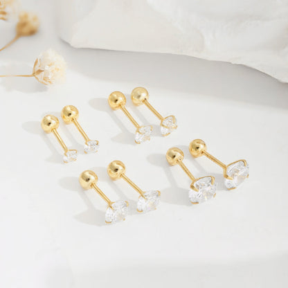[Love Aura]Unique U-Shaped Ear Bone Earrings