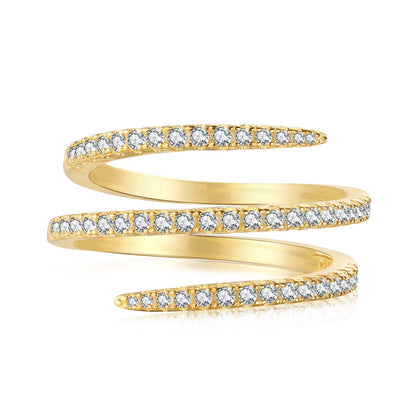 [Love Aura]Unique Vibrant Entangle Daily Ring