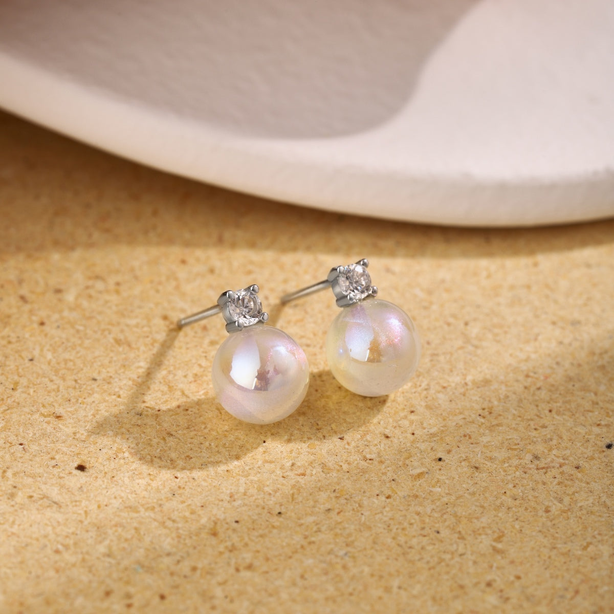 [Love Aura]Symphony Mermaid Pearl Earrings