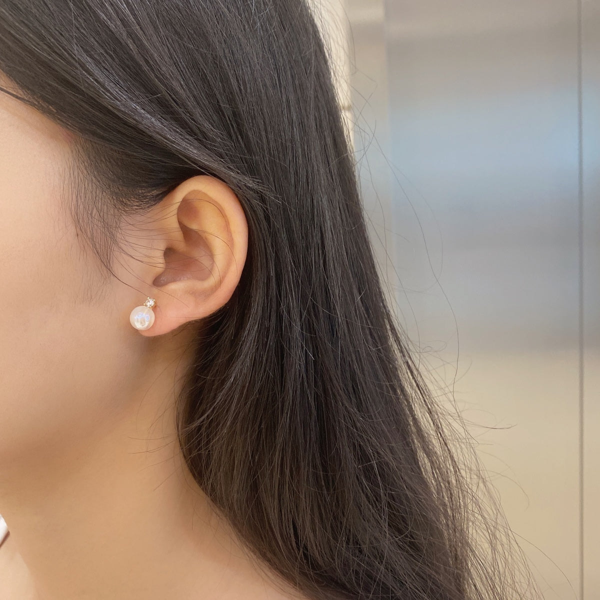 [Love Aura]Symphony Mermaid Pearl Earrings