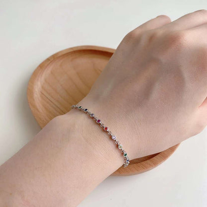 [Love Aura]Colorful Bead Array Bracelet