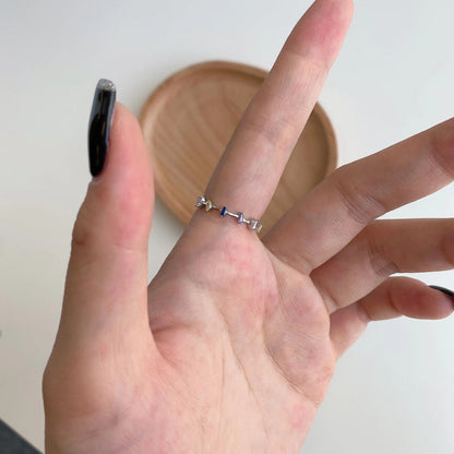 [Love Aura]Unique Trapezoid Cut Daily Ring