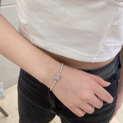 [Love Aura]Dazzling Unique Multi Shape Lover Bracelet