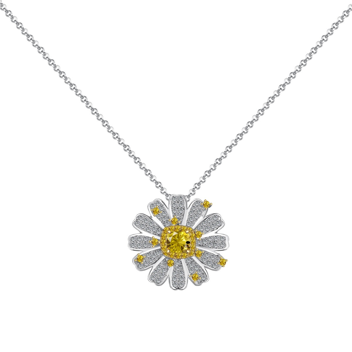 [Love Aura]Exquisite Daisy Necklace