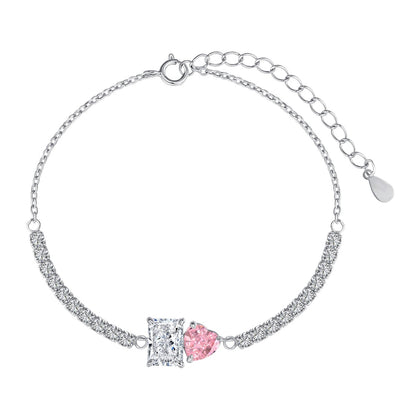 [Love Aura]Dazzling Unique Multi Shape Lover Bracelet