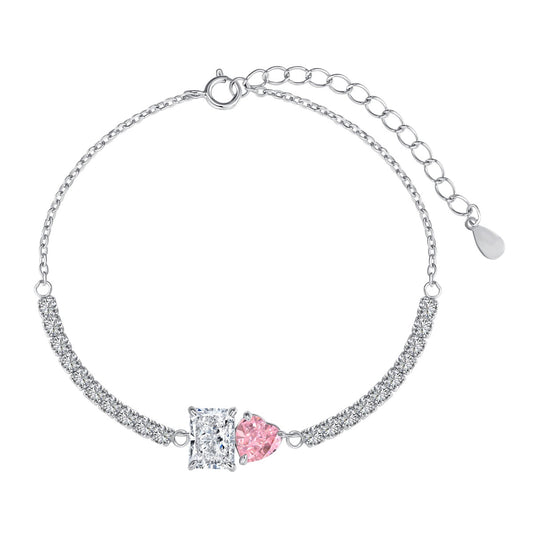 [Love Aura]Dazzling Unique Multi Shape Lover Bracelet
