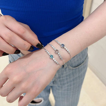 [Love Aura]Luxurious Heart Of The Ocean Bracelet