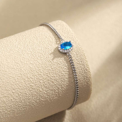 [Love Aura]Exquisite Oval Shape Bracelet