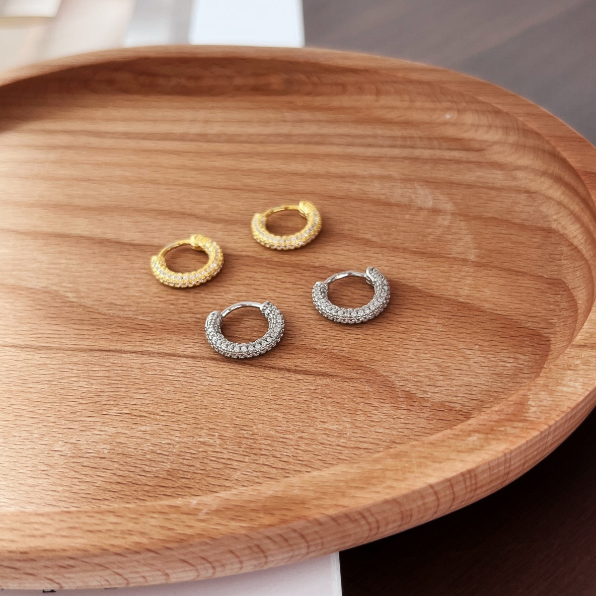 [Love Aura]Delicate Versatile Daily Earrings