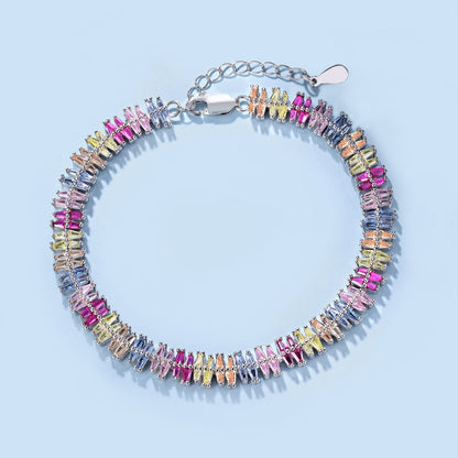 [Love Aura]Sparkling Exquisite Multi Cut Party Bracelet