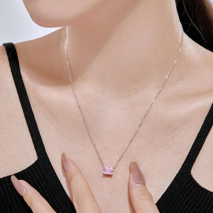 [Love Aura]Luxurious Square Shape Colorful Necalack