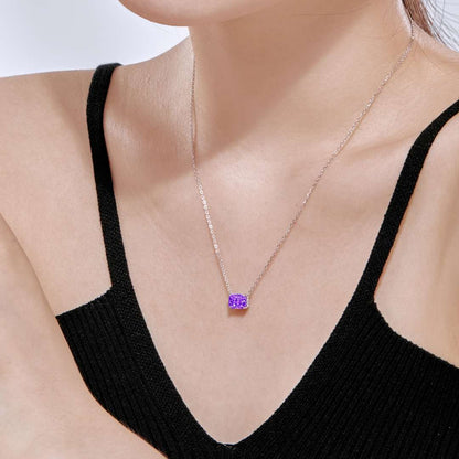 [Love Aura]Luxurious Square Shape Colorful Necalack