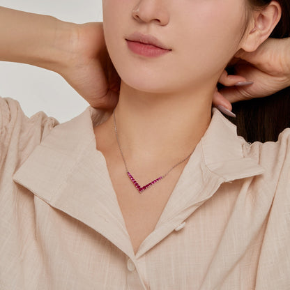 [Love Aura]Ornate Round Cut Necklace