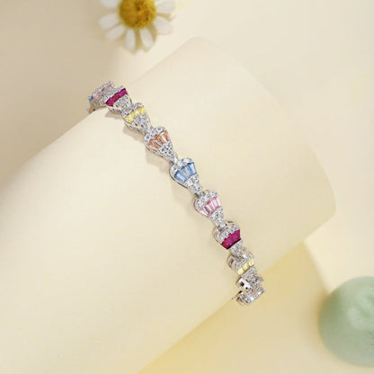 [Love Aura]Radiant Water Drop Shape Daily Bracelet
