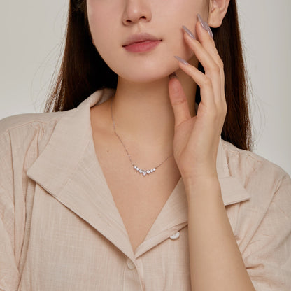[Love Aura]Dainty Colorful Heart Necklace