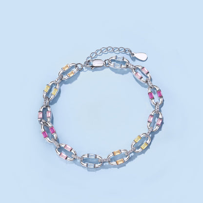 [Love Aura]Dazzling Colorful Daily Bracelet