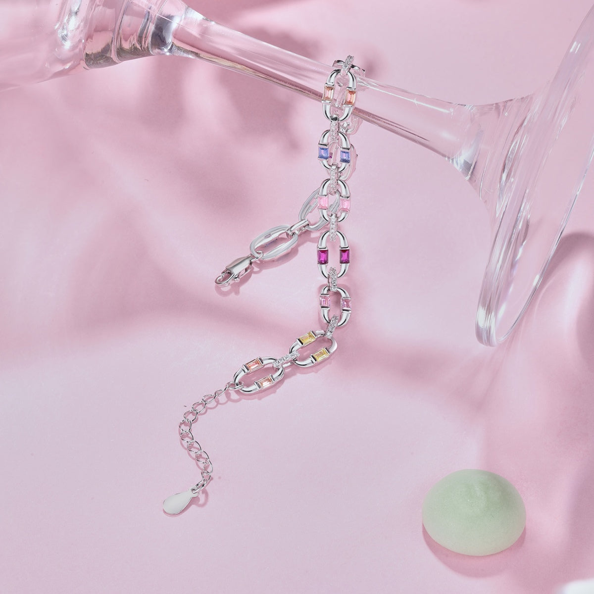 [Love Aura]Dazzling Colorful Daily Bracelet