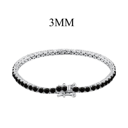 [Love Aura]Radiant Colorful Round Cut Party Bracelet