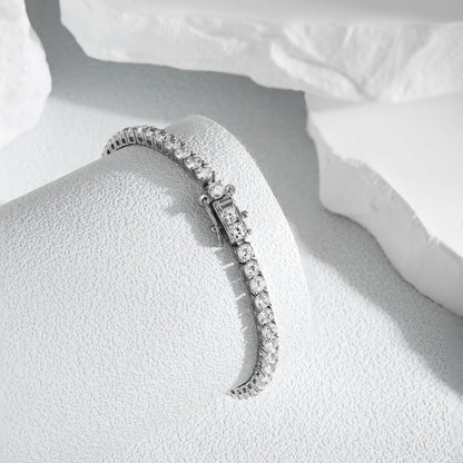 [Love Aura]Radiant Colorful Round Cut Party Bracelet