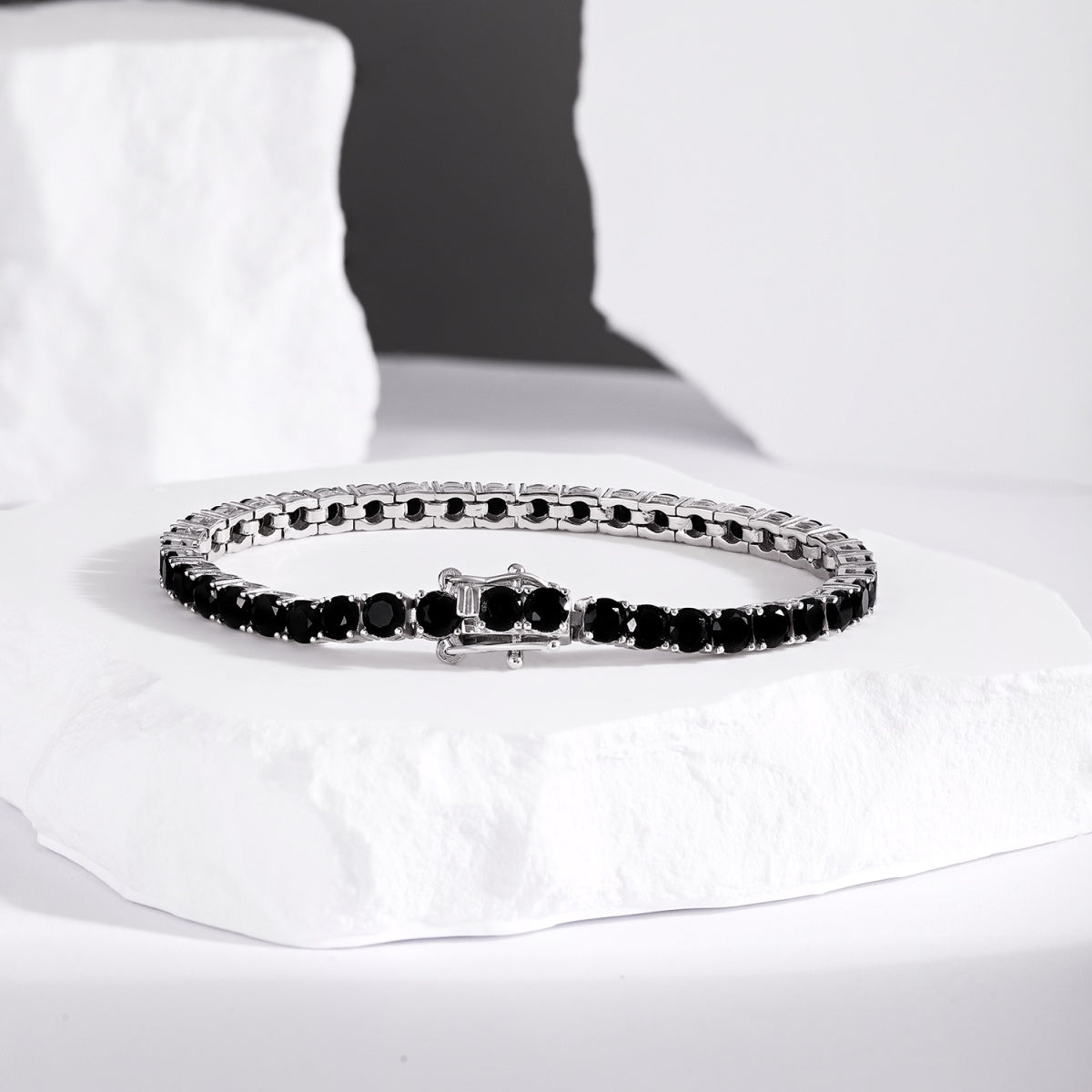 [Love Aura]Radiant Colorful Round Cut Party Bracelet