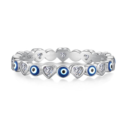 [Love Aura]Radiant Colorful Round Shape Daily Ring