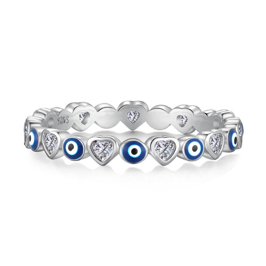 [Love Aura]Radiant Colorful Round Shape Daily Ring