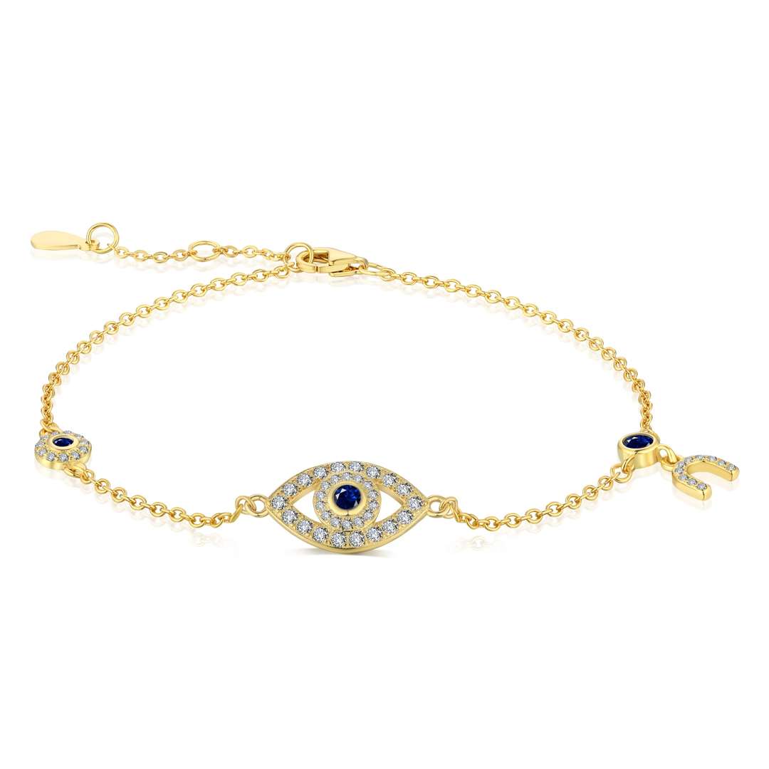 [Love Aura]Dainty Eye Shape Necklace