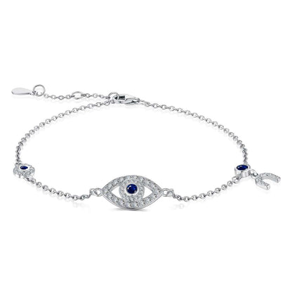 [Love Aura]Dainty Eye Shape Necklace