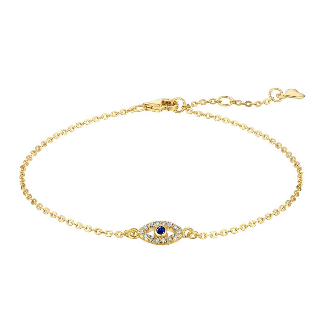 [Love Aura]Evil Eye Shape Necklace
