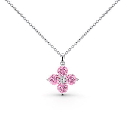 [Love Aura]Four-Leaf Clover And Eight-Pointed Star Necklace