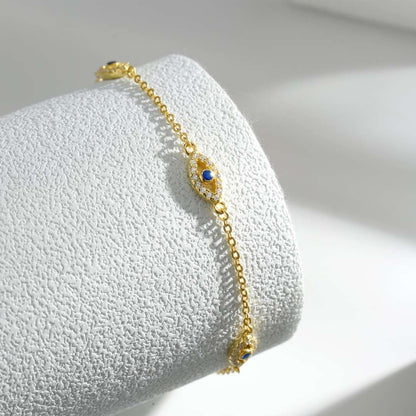 [Love Aura]Evil Eye Shape Pendent Necklace