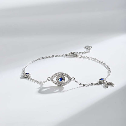 [Love Aura]Dainty Eye Shape Necklace