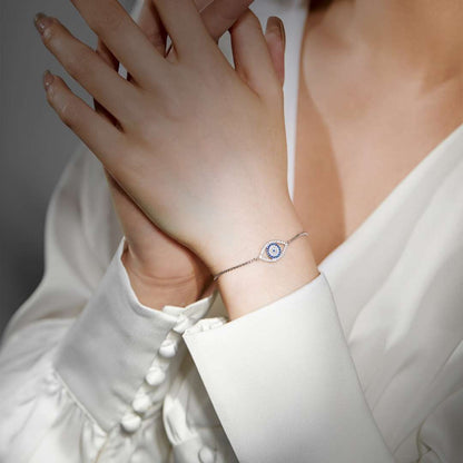 [Love Aura]Dazzling Eye Shape Necklace