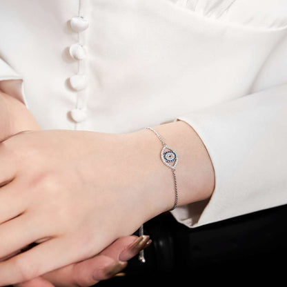 [Love Aura]Dazzling Eye Shape Necklace