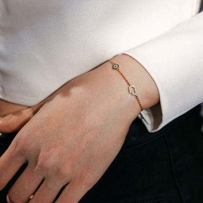 [Love Aura]Gost Shape & Round Shape Necklace