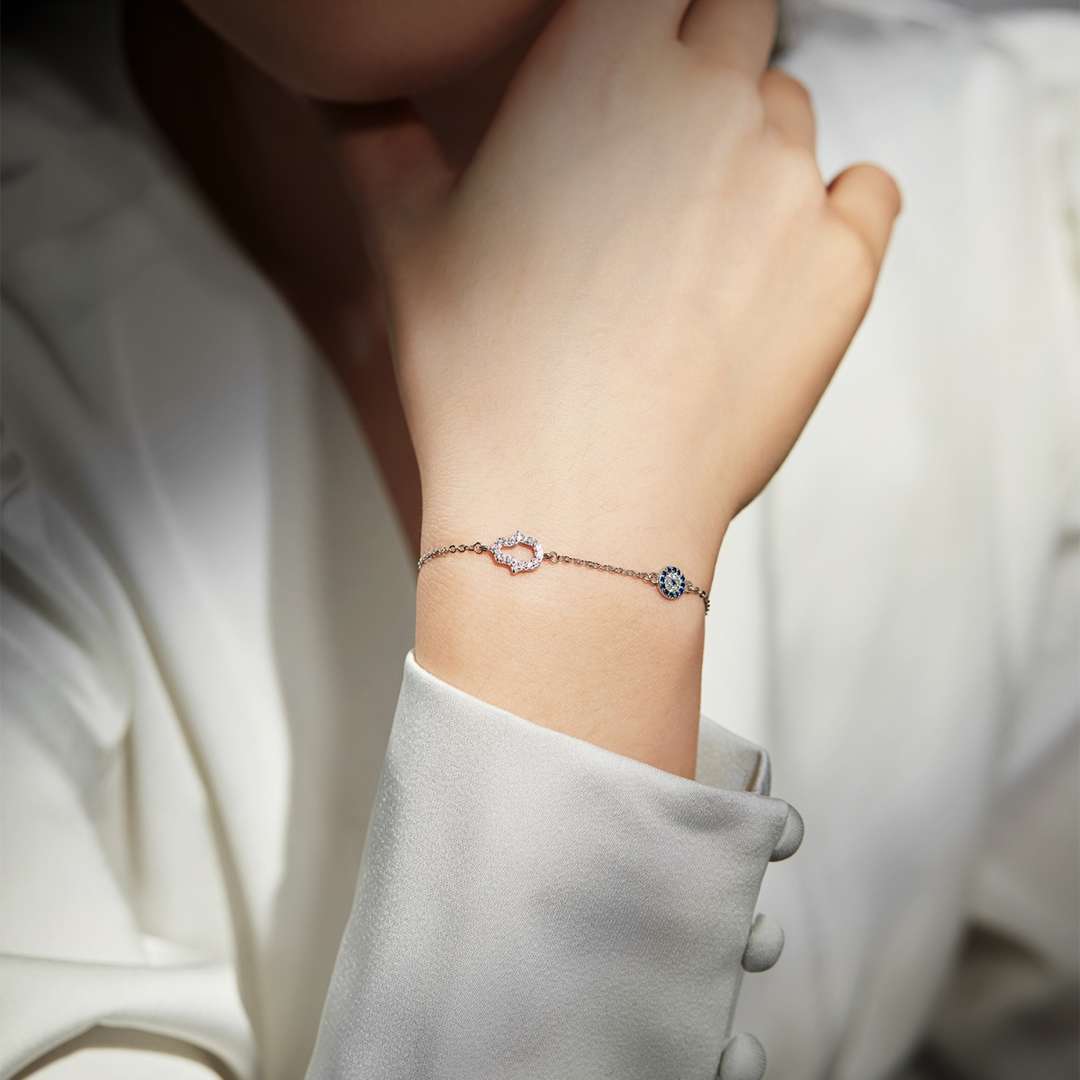 [Love Aura]Gost Shape & Round Shape Necklace