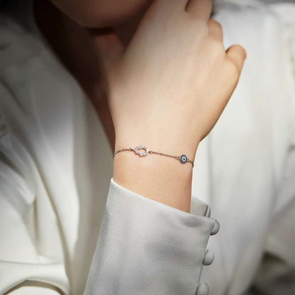 [Love Aura]Gost Shape & Round Shape Necklace