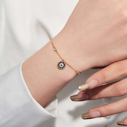 [Love Aura]Devil's Eye Round Shape Bracelet