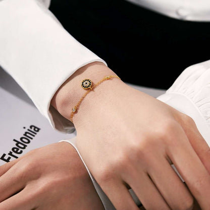 [Love Aura]Devil's Eye Round Shape Bracelet